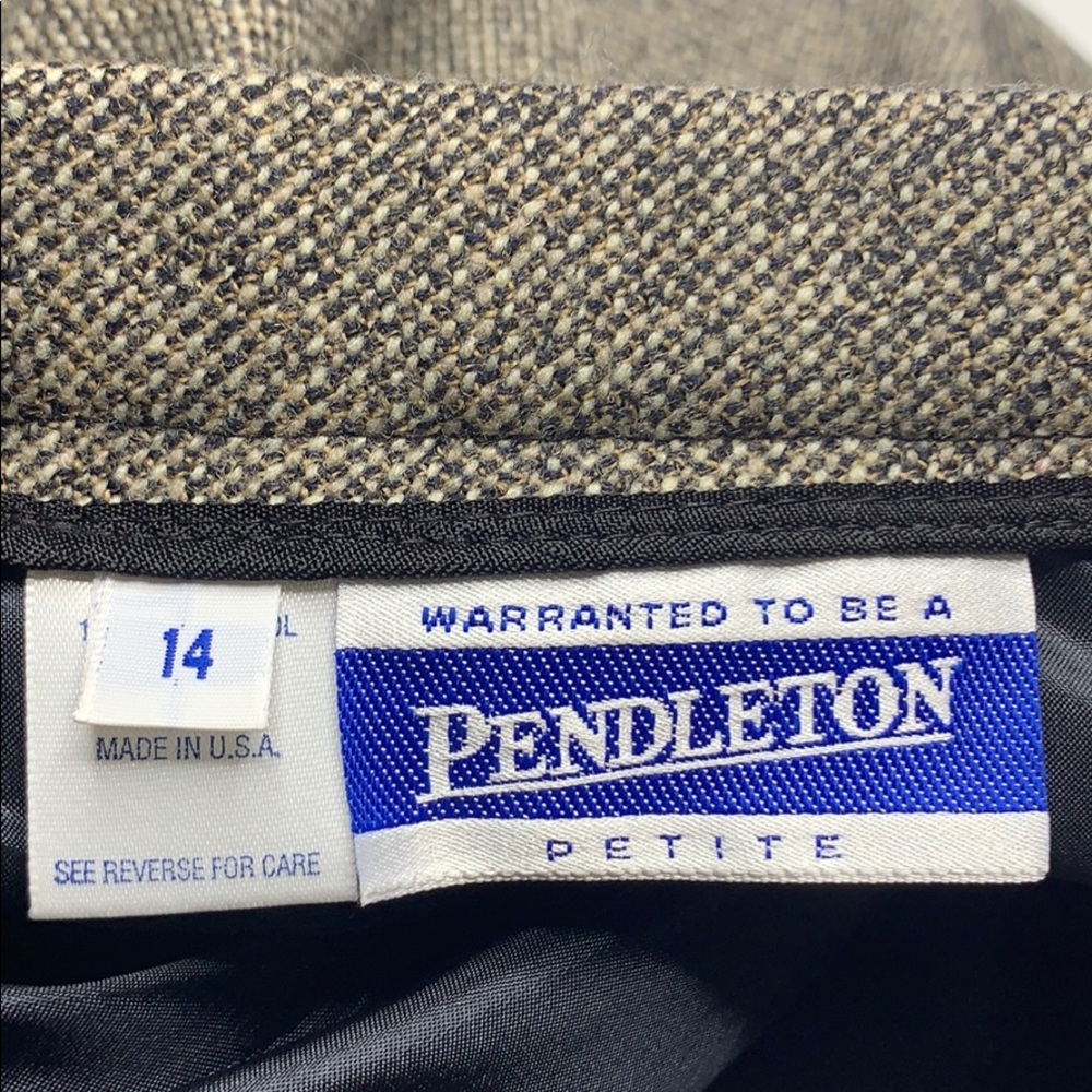 Pendleton wool blend pencil skirt with pockets - Picture 8 of 11